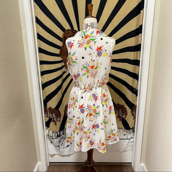 🌈 Gorgeous rainbow fruit art dress - Picture 5 of 11